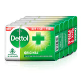 Dettol antibacterial soap - buy 4 get 1 free