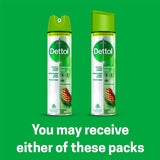 Dettol Disinfectant Spray Sanitizer for Germ Protection on Hard & Soft Surfaces, Original Pine, 225ml