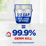 how much of lizol surface cleaning concentrate should be used