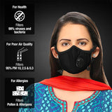 Dettol N95 Mask Black, Medium
