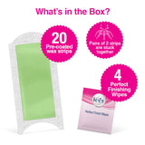 Veet cold wax strips: 20 wax strips pack
