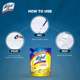 how to use lizol liquid floor cleaner