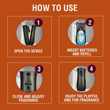 How to use Airwick room freshener  life sense fragrance range