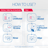 how to use liquid floor cleaner 